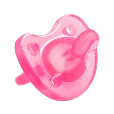 Menor preço em Chupeta de Silicone - Physio Soft - Rosa - Tam 2 - 12+ M - Chicco