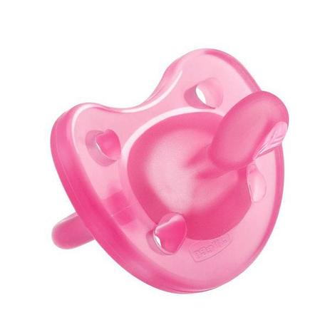 Chupeta de Silicone Physio Soft Rosa Tam 3 12M+ - Chicco Menor preço em Chupeta de Silicone Physio Soft Rosa Tam 3 12M+ - Chicco