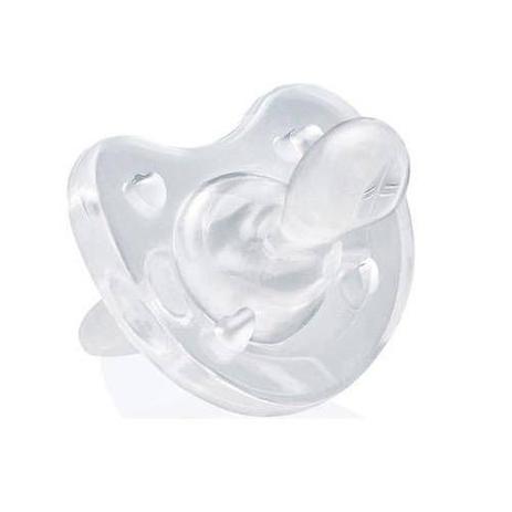 Chupeta De Silicone Physio Soft Transparente 12m+ - Chicco Menor preço em Chupeta De Silicone Physio Soft Transparente 12m+ - Chicco