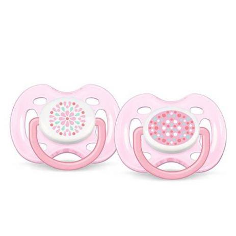 Chupeta Freeflow Contemporânea Dupla 0 a 6 meses Philips Avent - SCF180/23 - Rosa - Philips avent Menor preço em Chupeta Freeflow Contemporânea Dupla 0 a 6 meses Philips Avent - SCF180/23 - Rosa - Philips avent