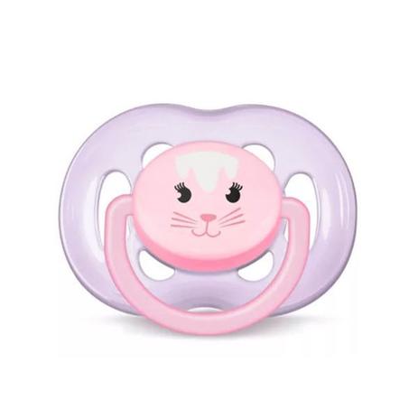 Chupeta Freeflow Gato Unit 6-18m Meninas Philips Avent Menor preço em Chupeta Freeflow Gato Unit 6-18m Meninas Philips Avent