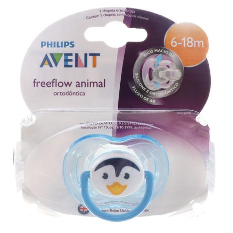 Chupeta Freeflow Pinguim - Avent Menor preço em Chupeta Freeflow Pinguim - Avent