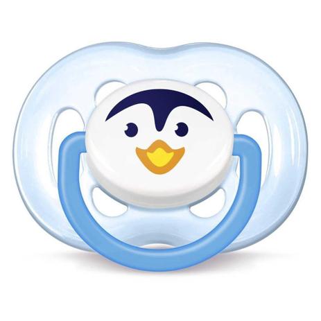 Chupeta Freeflow Pinguim Philips Avent - Fase 2 Menor preço em Chupeta Freeflow Pinguim Philips Avent - Fase 2