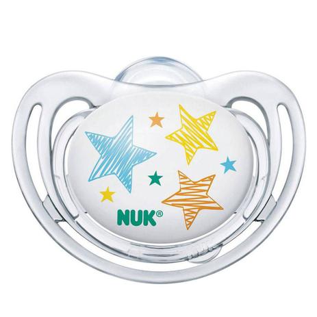 Chupeta Freestyle Classic (+6M) Fase 2 Boy - NUK Menor preço em Chupeta Freestyle Classic (+6M) Fase 2 Boy - NUK