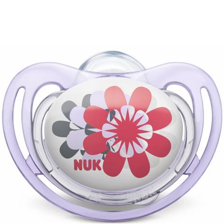 Chupeta Freestyle Girl Clean Silicone 0 - 6 Meses - NUK Menor preço em Chupeta Freestyle Girl Clean Silicone 0 - 6 Meses - NUK