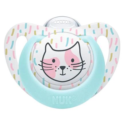 Chupeta Genius Tam.3 Gatinha Girl 18 Meses + - Nuk Menor preço em Chupeta Genius Tam.3 Gatinha Girl 18 Meses + - Nuk
