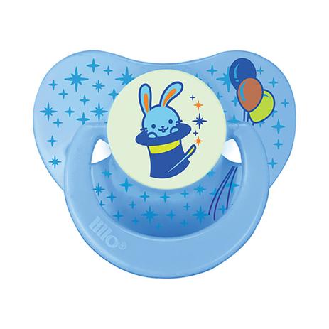 Chupeta lillo magia bico redondo silicone - tam2 azul Menor preço em Chupeta lillo magia bico redondo silicone - tam2 azul