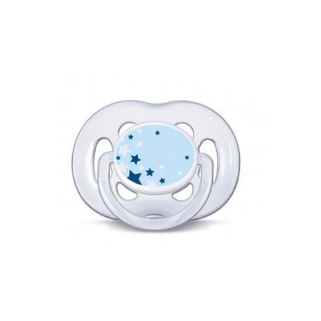 Chupeta Noturna Freeflow Unit 6-18m Azul/Branca Philips Avent Menor preço em Chupeta Noturna Freeflow Unit 6-18m Azul/Branca Philips Avent