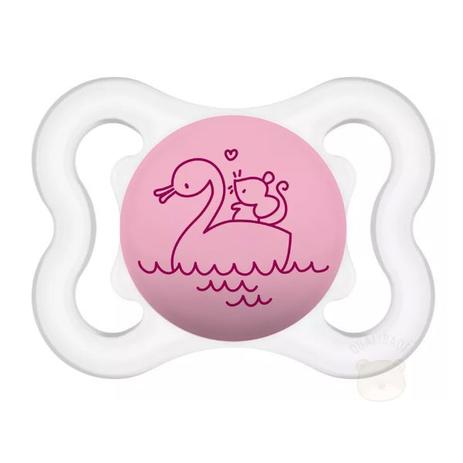 Chupeta Ortodôntica Silk Touch Air (Extraventilada) 0 a 6 Meses Menina Cisne - MAM Menor preço em Chupeta Ortodôntica Silk Touch Air (Extraventilada) 0 a 6 Meses Menina Cisne - MAM