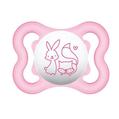 Chupeta Ortodôntica Silk Touch Air (Extraventilada) 0 a 6 Meses Menina Raposinha - MAM Menor preço em Chupeta Ortodôntica Silk Touch Air (Extraventilada) 0 a 6 Meses Menina Raposinha - MAM