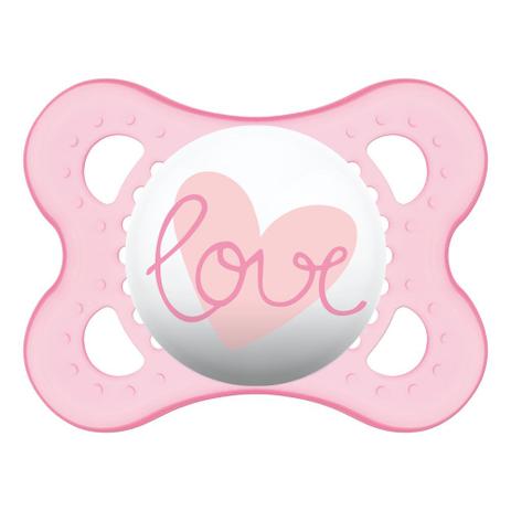 Chupeta Ortodôntica - Silk Touch - Original - Girls - 0 a 6 Meses - Love - MAM Menor preço em Chupeta Ortodôntica - Silk Touch - Original - Girls - 0 a 6 Meses - Love - MAM