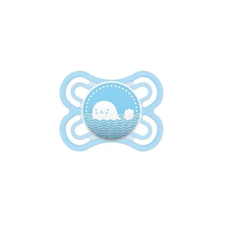 Chupeta Perfect Baleia Azul Tam 1 - MAM Menor preço em Chupeta Perfect Baleia Azul Tam 1 - MAM