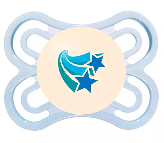 CHUPETA PERFECT NIGHT BOYS - Tam. 1 (0-6m) LITTLE STARS - MAM Menor preço em CHUPETA PERFECT NIGHT BOYS - Tam. 1 (0-6m) LITTLE STARS - MAM
