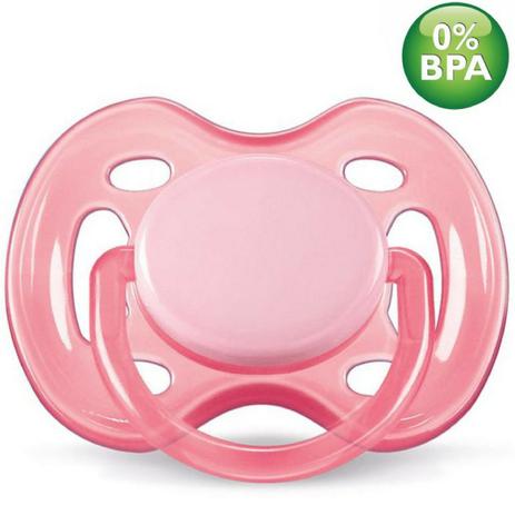 Chupeta Philips Avent Ortodôntica Freeflow (0-6m) Rosa Menor preço em Chupeta Philips Avent Ortodôntica Freeflow (0-6m) Rosa