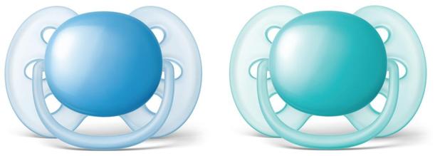 Chupeta Philips Avent Ultra Soft 6-18 Azul e Verde Menor preço em Chupeta Philips Avent Ultra Soft 6-18 Azul e Verde