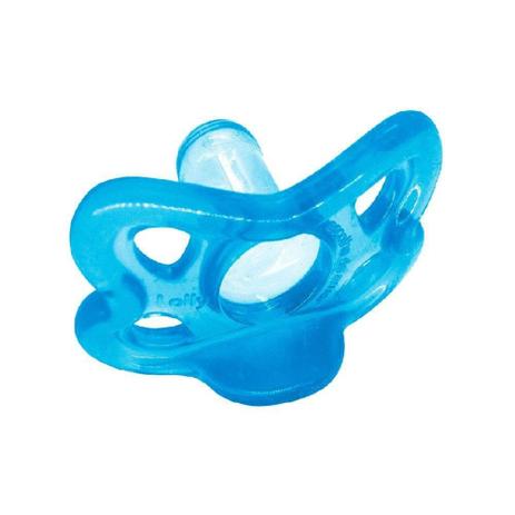 Chupeta Silicone Bico Redondo Tam 1 Azul - Lolly Baby Menor preço em Chupeta Silicone Bico Redondo Tam 1 Azul - Lolly Baby