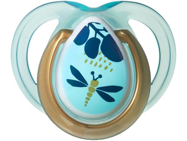 Chupeta Silicone Simétrico e Ortodôntico - Tommee Tippee Moda Azul Animais 0 a 6 meses Menor preço em Chupeta Silicone Simétrico e Ortodôntico - Tommee Tippee Moda Azul Animais 0 a 6 meses