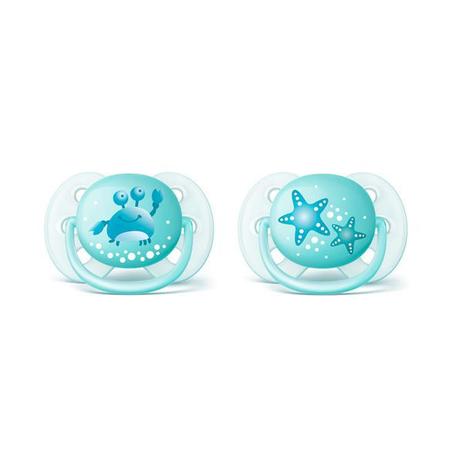 Chupeta Ultra Soft 0-6m Esterilizável Menino Caranguejo - Philips Avent Menor preço em Chupeta Ultra Soft 0-6m Esterilizável Menino Caranguejo - Philips Avent