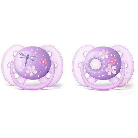 Chupeta ultra soft decorada roxa (6-18m) philips avent unica - Avent philips Menor preço em Chupeta ultra soft decorada roxa (6-18m) philips avent unica - Avent philips