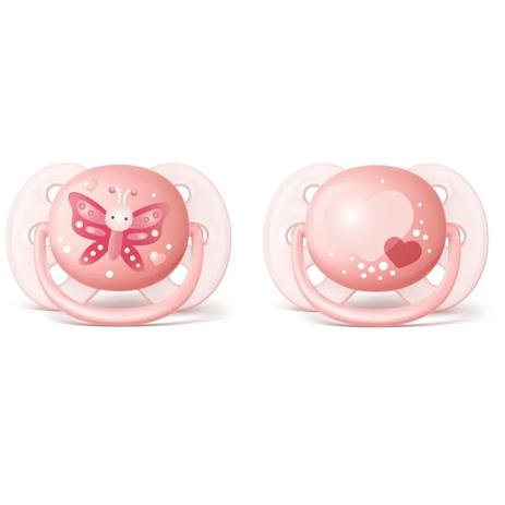 Chupetas 0-6m Ultra Soft 2 unidades Com Desenho Avent Menor preço em Chupetas 0-6m Ultra Soft 2 unidades Com Desenho Avent