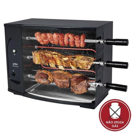 Churrasqueira 3 Espetos Elétrica Rotativa Arke Vitta Smart-03 220v é boa?