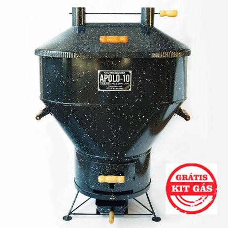 Churrasqueira a Bafo Gás ou Carvão Apolo 10 Esmaltada - Weber Menor preço em Churrasqueira a Bafo Gás ou Carvão Apolo 10 Esmaltada - Weber