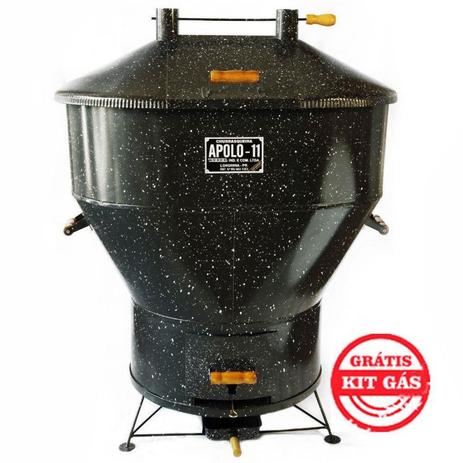 Churrasqueira a Bafo Gás ou Carvão Apolo 11 Esmaltada - Weber é boa?