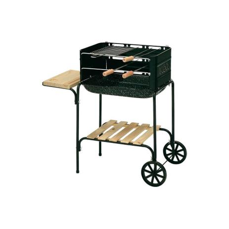 Churrasqueira a Carvão em Aço Califórnia com Rodízios Preta - Mor é boa?