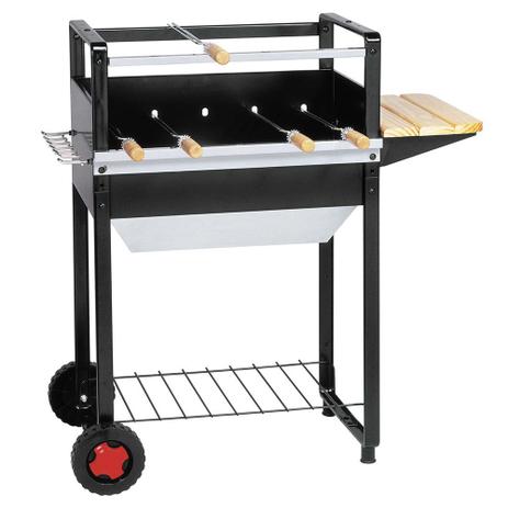 Churrasqueira a Carvão sem Motor G-2200 F Preta 04.01.004 Giragrill Menor preço em Churrasqueira a Carvão sem Motor G-2200 F Preta 04.01.004 Giragrill