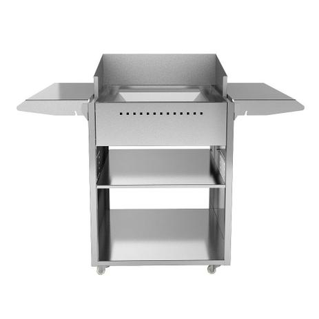 Churrasqueira a Carvão Trolley III Preta Giragrill é boa?