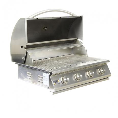 Churrasqueira a Gas Home e Grill Deluxe Premium HG-4B - 4 Queimadores - 100 Inox 304 - Home grill Menor preço em Churrasqueira a Gas Home e Grill Deluxe Premium HG-4B - 4 Queimadores - 100 Inox 304 - Home grill