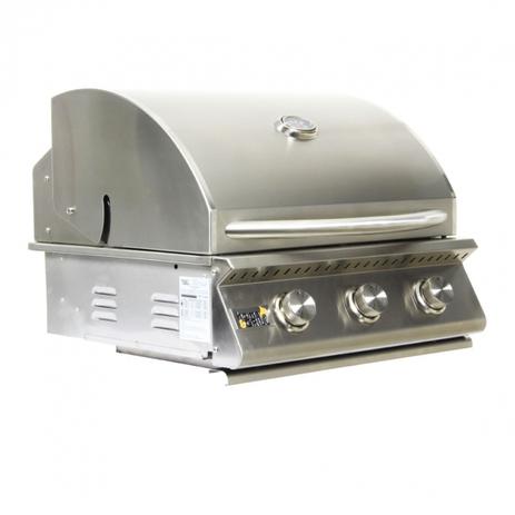 Churrasqueira a Gas Home e Grill Style Premium HG-3B - 3 Queimadores - 100 Inox 304 - Home grill Menor preço em Churrasqueira a Gas Home e Grill Style Premium HG-3B - 3 Queimadores - 100 Inox 304 - Home grill