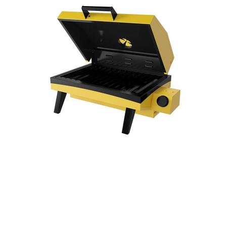Churrasqueira a Gás Portátil Com Grelha Esmaltada Amarela - Metávila - Metavila é boa?