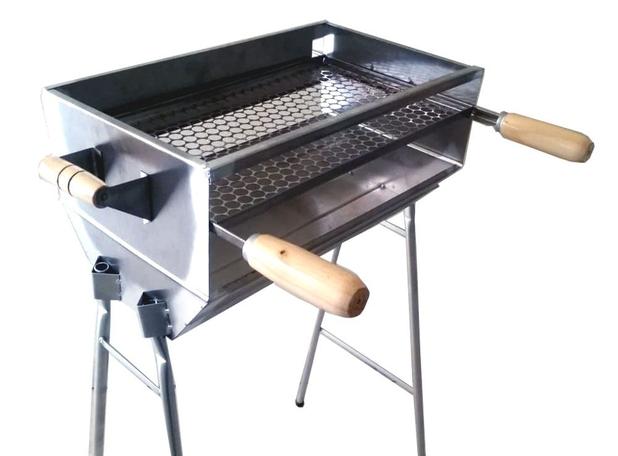 Churrasqueira Aço Inox P/ Assar Espetinho - Tamanho P 46x28cm - Suporte gpf é ruim? Churrasqueira Aço Inox P/ Assar Espetinho - Tamanho P 46x28cm - Suporte gpf é boa?