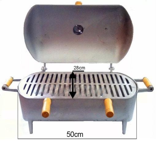 Churrasqueira Bafo Redonda Com Grelha Em Aluminio Fundido - Panelasbrasil Menor preço em Churrasqueira Bafo Redonda Com Grelha Em Aluminio Fundido - Panelasbrasil