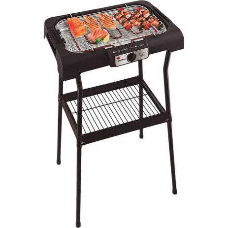 Churrasqueira Britânia Gourmet CGB4, Com Base Para Apoio -110V Menor preço em Churrasqueira Britânia Gourmet CGB4, Com Base Para Apoio -110V
