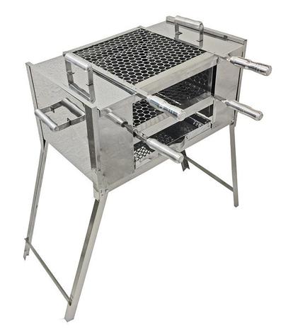 Churrasqueira Ecológica Sem Fumaça Para Apartamento Aço Inox 430 Tamanho M 65x40x90 Mec G é ruim? Churrasqueira Ecológica Sem Fumaça Para Apartamento Aço Inox 430 Tamanho M 65x40x90 Mec G é boa?