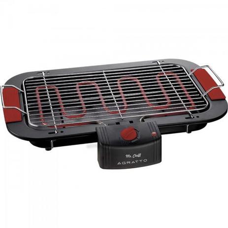 Churrasqueira Elétrica 220V CH02 Preta AGRATTO - 131 Menor preço em Churrasqueira Elétrica 220V CH02 Preta AGRATTO - 131