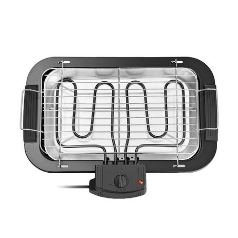 Churrasqueira Elétrica 40cm 1800w Preta Multilaser Menor preço em Churrasqueira Elétrica 40cm 1800w Preta Multilaser