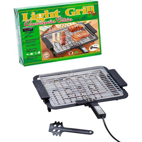 Churrasqueira Eletrica Anurb Light Grill Plus 220V Preto Menor preço em Churrasqueira Eletrica Anurb Light Grill Plus 220V Preto