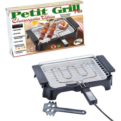 Churrasqueira Eletrica Anurb Petit Grill Plus 220V Preto Menor preço em Churrasqueira Eletrica Anurb Petit Grill Plus 220V Preto