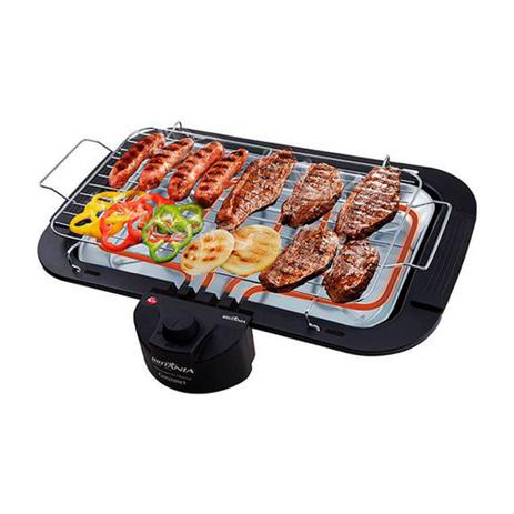 Churrasqueira Elétrica Britânia Gourmet CGB2 N - Salvados Menor preço em Churrasqueira Elétrica Britânia Gourmet CGB2 N - Salvados