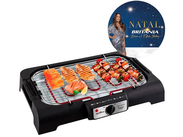 Churrasqueira Elétrica Britânia Gourmet CGB4 - com Grelha