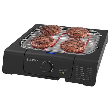 Churrasqueira Elétrica Cadence Short Grill GRL805 Preto 220V é boa?