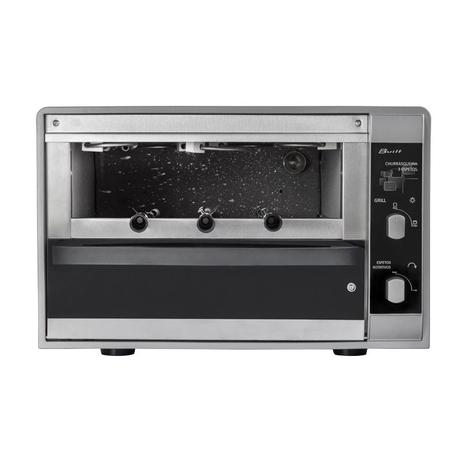 Churrasqueira Elétrica De Bancada Built CH3 B 3 Espetos 220V Inox Menor preço em Churrasqueira Elétrica De Bancada Built CH3 B 3 Espetos 220V Inox
