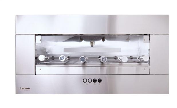 Churrasqueira Elétrica em INOX de Embutir 6 Espetos - SEM FUMAÇA - Titan Menor preço em Churrasqueira Elétrica em INOX de Embutir 6 Espetos - SEM FUMAÇA - Titan