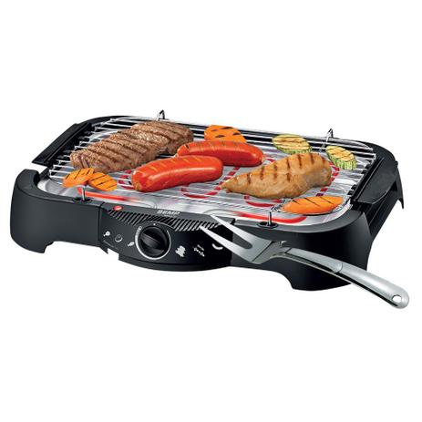 Churrasqueira Elétrica Semp Linha SOFT CH6018PR 110V + Garfo p/ carne Menor preço em Churrasqueira Elétrica Semp Linha SOFT CH6018PR 110V + Garfo p/ carne