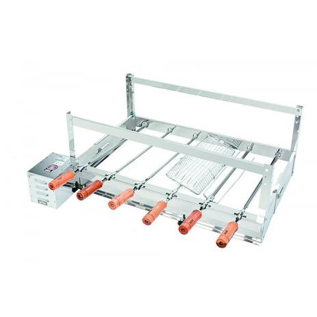 Churrasqueira Gira Bem Inox 6 Espetos Arke Bivolt é boa?