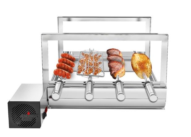 Churrasqueira Giratória + 4 Espetos Inox 430 Bivolt P - Thegrill é boa?