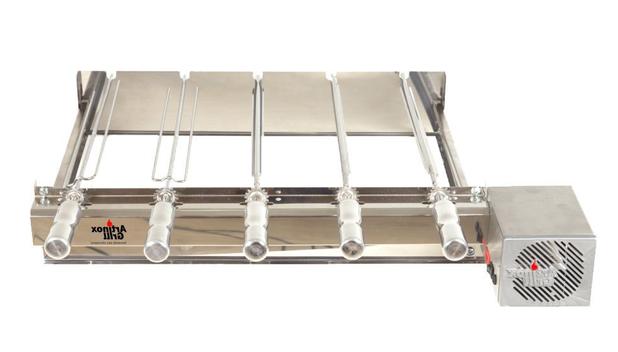 Churrasqueira Giratória Kit Baixo 5 Espetos The Grill 27x71 Motor Bivolt Lado Direito TG-5 - Artinox Menor preço em Churrasqueira Giratória Kit Baixo 5 Espetos The Grill 27x71 Motor Bivolt Lado Direito TG-5 - Artinox